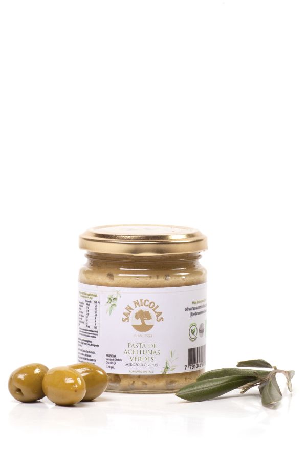 Pasta de Aceitunas Verdes